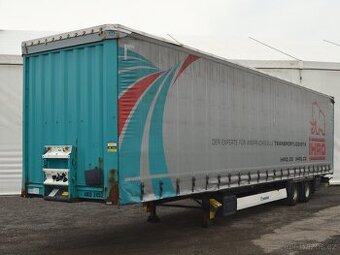 KRONE SZ lowdeck, BPW, roof lift, dvouosý návěs