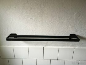 SKOGSVIKEN Věšák na ručníky, černá, 60 cm - 1