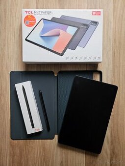 TCL NXTPAPER 11 4GB RAM 128 GB šedý + TCL Pero + Flip pouzdr