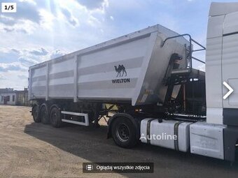 Wielton 2019 tipper semi-trailer, 50 M3 HARDOX saf intrax