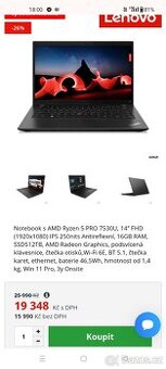 Notebook Lenovo ThinkPad T14 Gen4