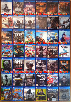 Hry na Playstation PS4 a PS5 - 1.část