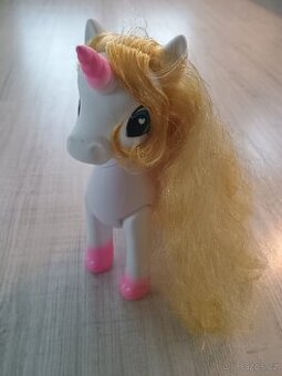 Česací jednorožec Sparkle Girlz se zlatou hřívou