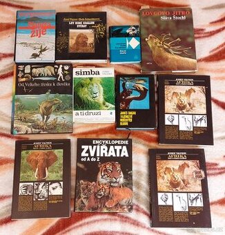 Knihy - zvířata a příroda - vše za 100 Kč