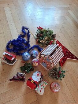 Vánoční dekorace sada set