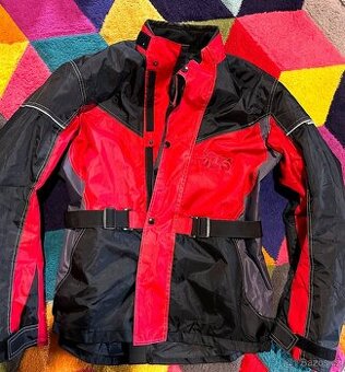 PÁNSKÁ MOTO BUNDA S VÝSTUŽEMI NA MOTORKU XL ENDURO