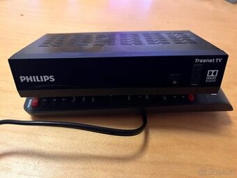Set-top-box DVB-T2 Philips DTR3502B - jako nový