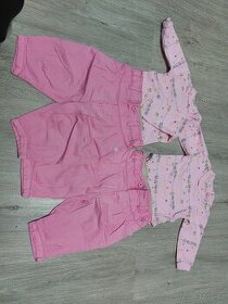 Bodyčka + kalhoty pro dvojčata vel. 68