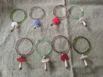 Staré, skleněné vánoční ozdoby