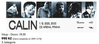 CALIN, 1.12., prodám levněji 2x121 a 1x101.