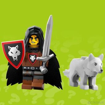 LEGO Minifigurka 27. série – Velitel vlčí smečky (Wolfpack B