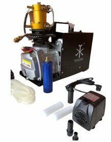 Vysokotlaký kompresor TUXING 300bar pro PCP a tlakové lahve