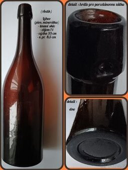 Láhev pivní, antik