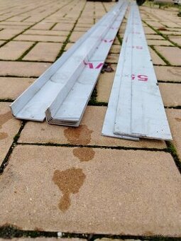 ELOX hliníkové profily L + pás  3m