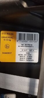 Autosedacka "vajíčko" - 1