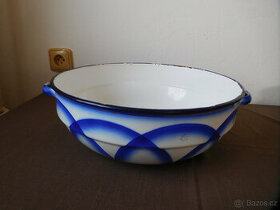 VELKÁ SMALTOVANÁ MÍSA