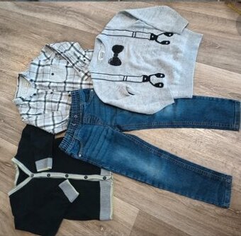 Set chlapeckého oblečení 110/116
