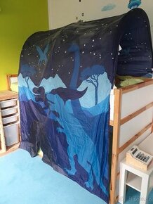 Baldachýn / nebesa pro děti, motiv dinosaur