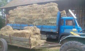 seno - malé balíky a brambory