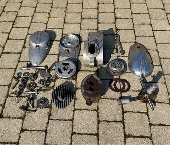 Manet M90 - rozebraný motor