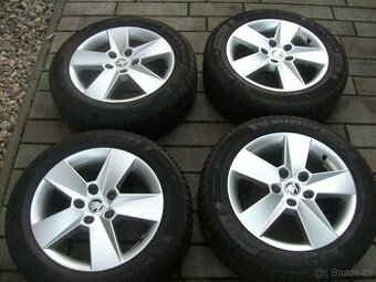 zimní alu Octavia III Golf VII Michelin 205.55.16"