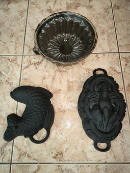 Prodám formy keramiku a litinu.