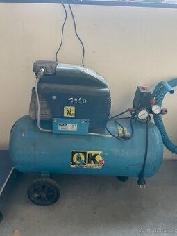 Kompresor Nuair 50L 2HP – funkční, rychlý prodej