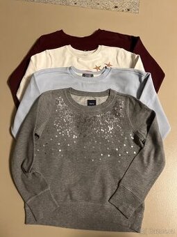 Dívčí mikiny vel. 140