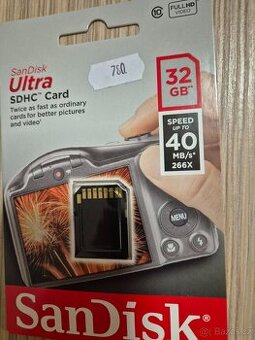SanDisk Ultra SDHC card