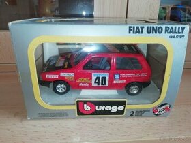 Fiat Uno bburago 1:24 Made In Italy