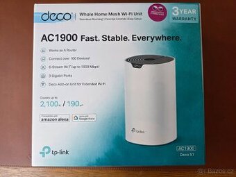 TP-Link Deco S7 (1-pack) Home Mesh - záruka - 1