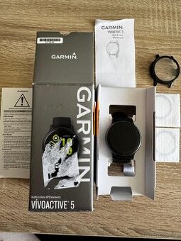Garmin Vívoactive 5 Slate/Black Band, záruka