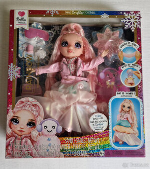 Rainbow High Zimní fashion panenka Bella Pink NOVÁ