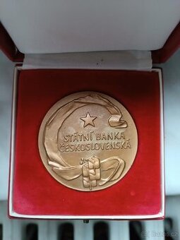 Pamětní medaile 1975 - Státní banka československá