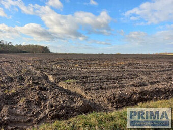 Orná půda 3811 m2 na okraji obce Tetov