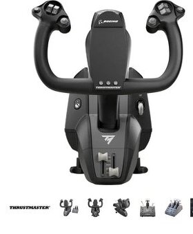 Letecký simulátor řízení ovladač Thrustmaster TCA Boeing