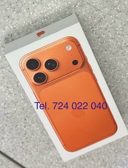 iPhone 17 Pro 256gb kosmicky oranžový nový Brno