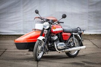 JAWA 350/634 + SAJDKÁR VELOREX 562