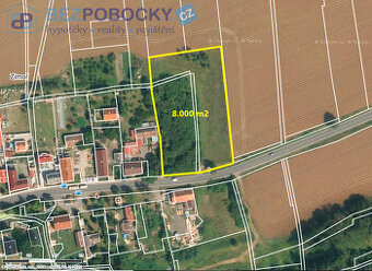 Prodej stavebního pozemku a přilehlé zahrady o celkové výměř