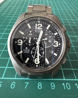 Celotitanové hodinky Citizen Promaster AS4030-59E