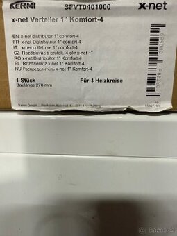 Rozdělovač podlahového vytápění