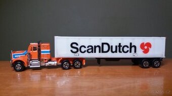 Model USA kamion Peterbilt / Kenworth / hračka 80.léta