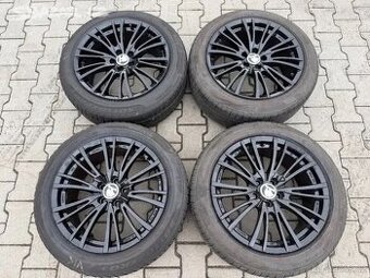 4x al kola 5x100 + pneu zimní 205/55 R17