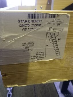 Půdní vylejzak 120x70 cm