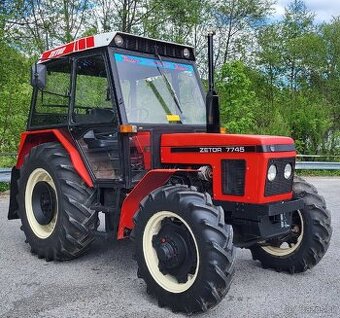Predam traktor zetor 7745 s TP a ŠPZ
