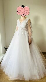 Svatební šaty nové M,L, XL