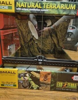 Terárium 45×45×45 cm