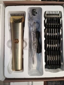 Zastřihovač vlasů a vousů zlatý