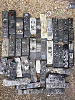 Dálkové ovladače sbírka