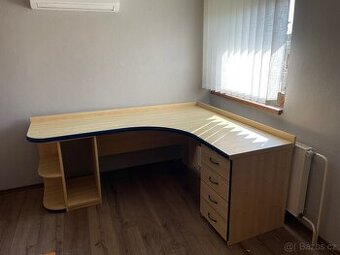 Psací stůl + skříňka